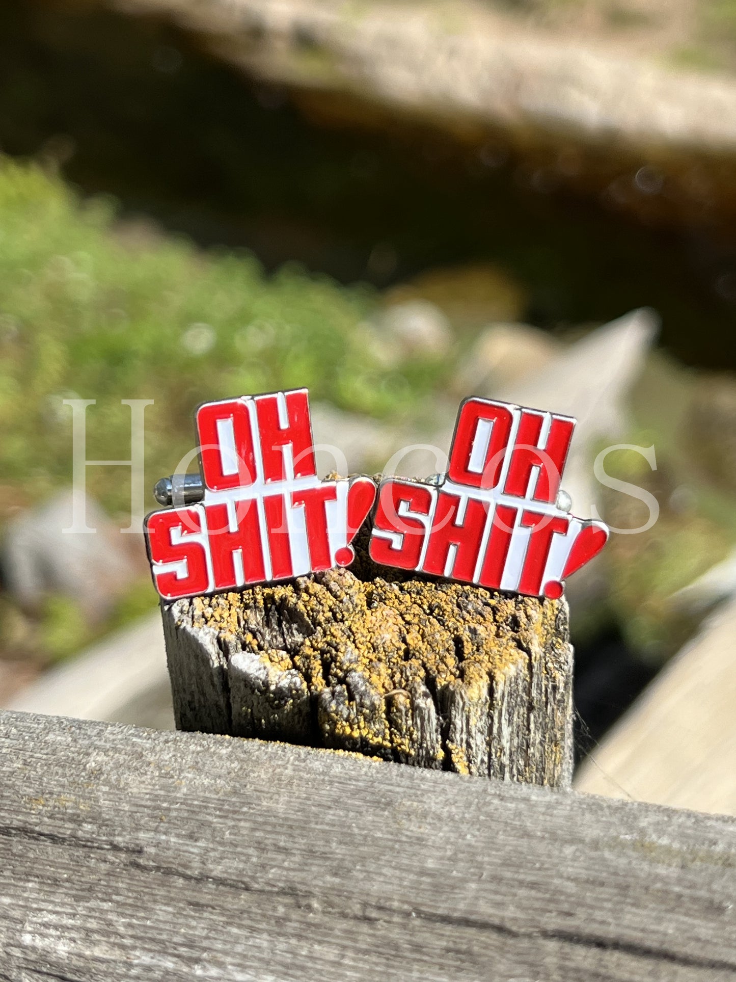 Oh Shit ! Cufflinks