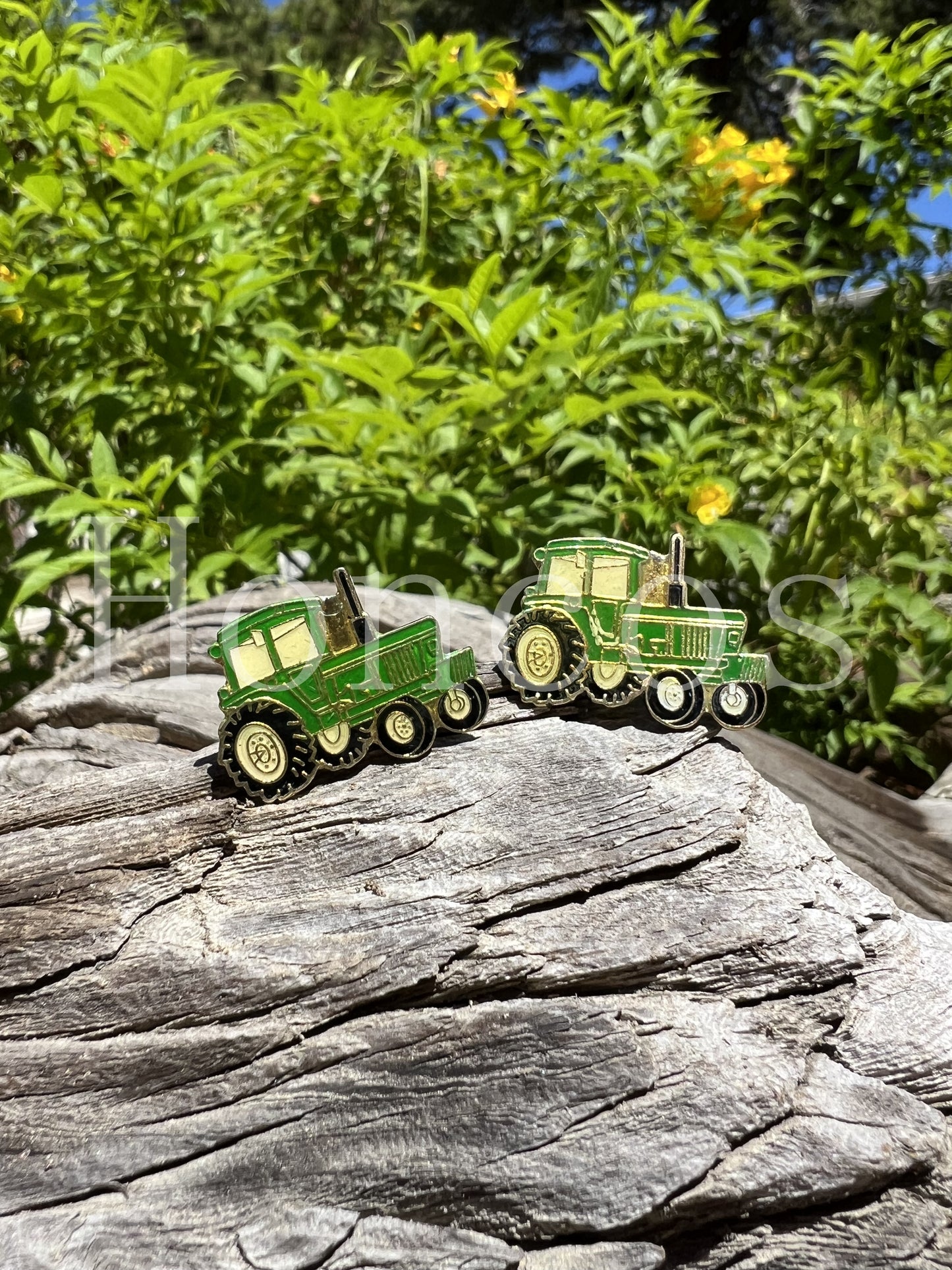 Tractor Bulldozer Cufflinks