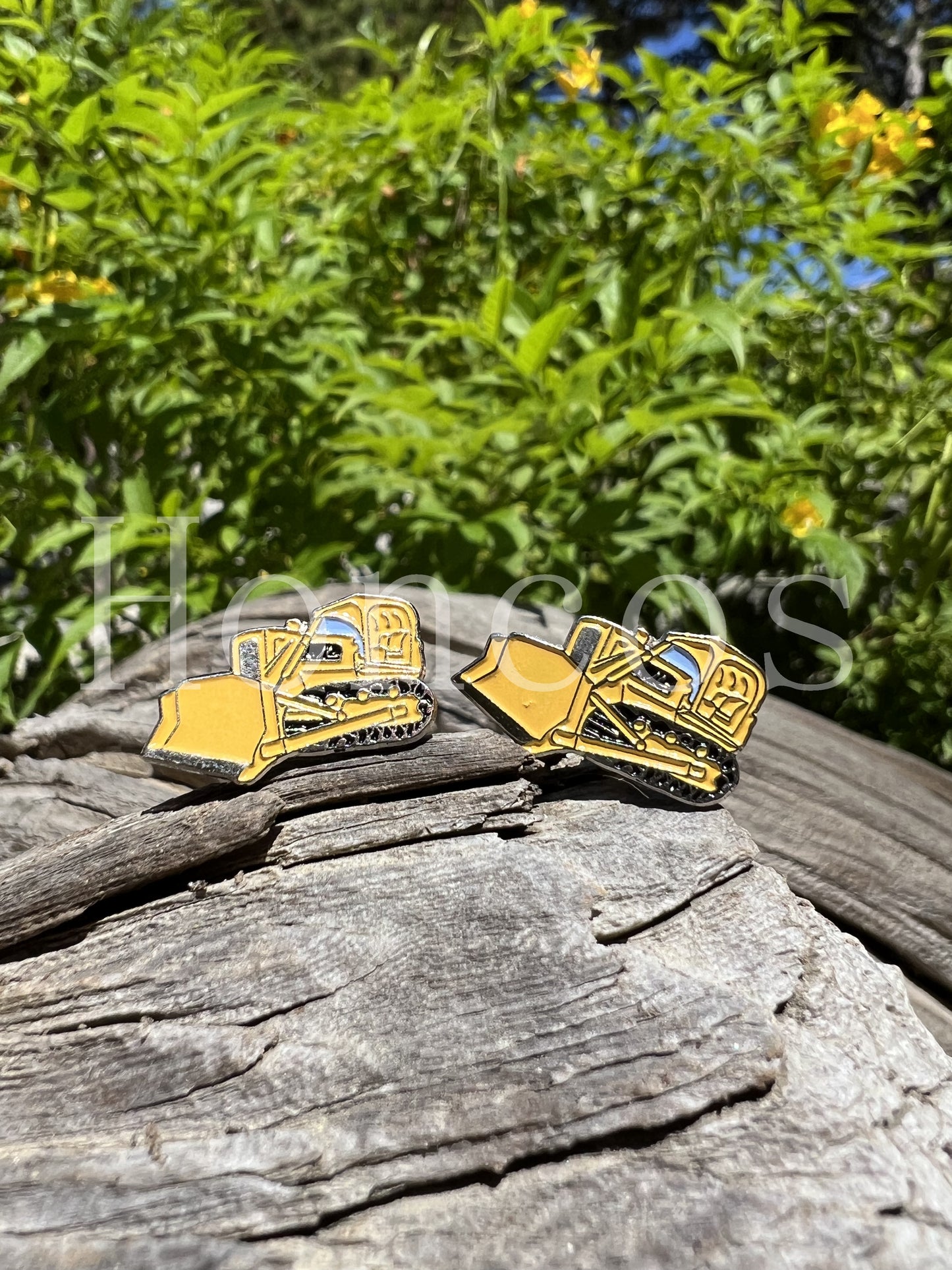 Bulldozer Cufflinks