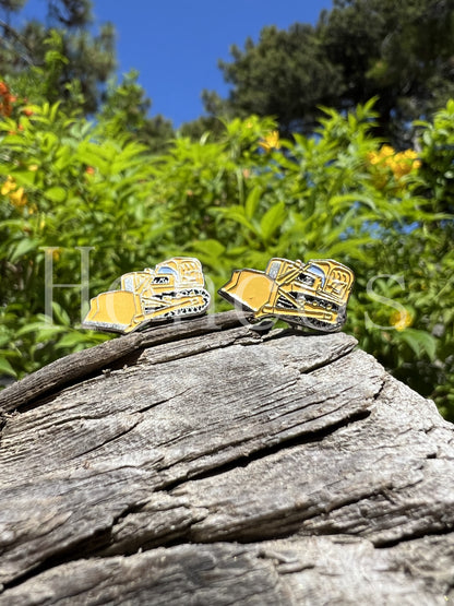 Bulldozer Cufflinks