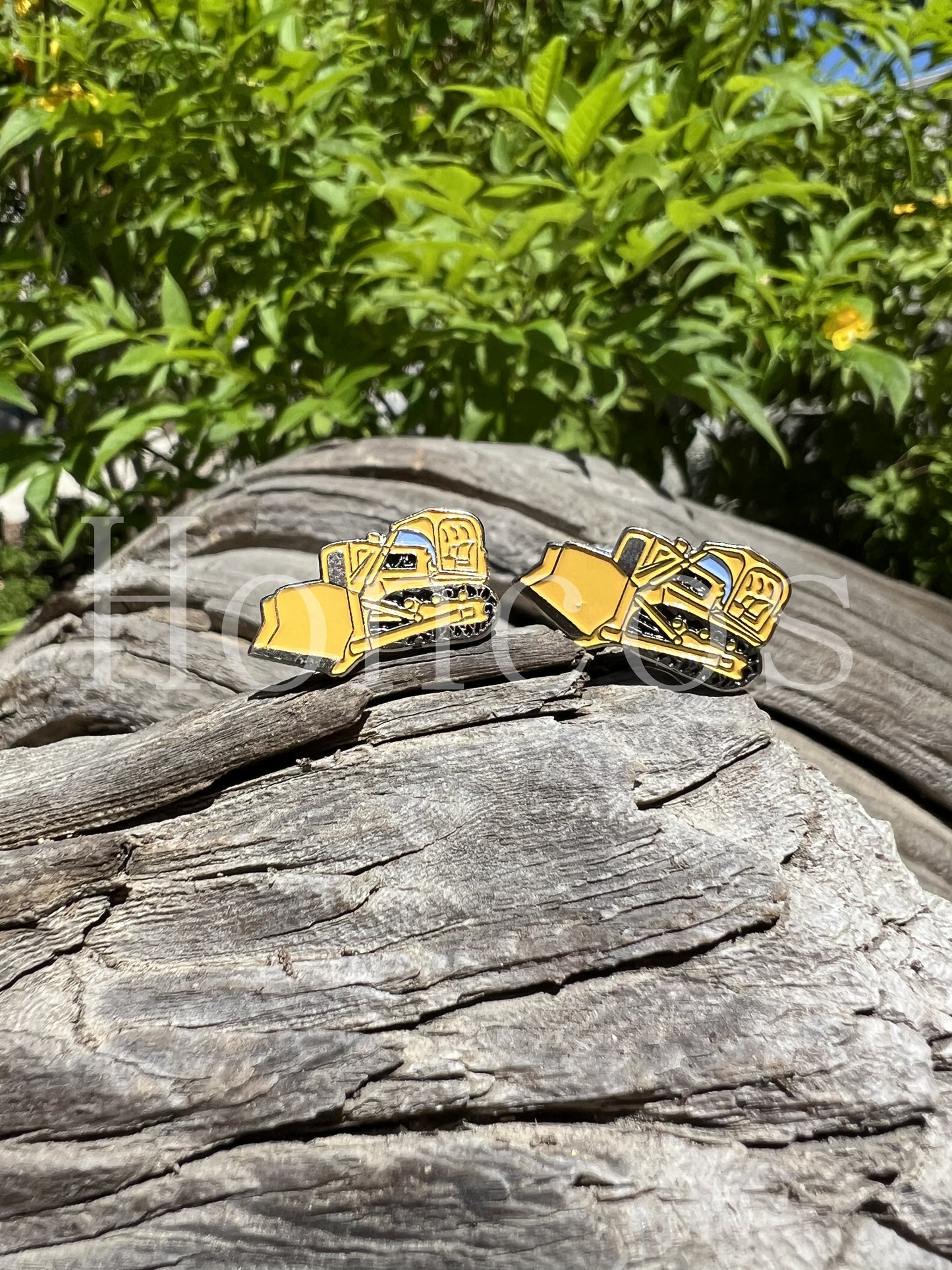 Bulldozer Cufflinks