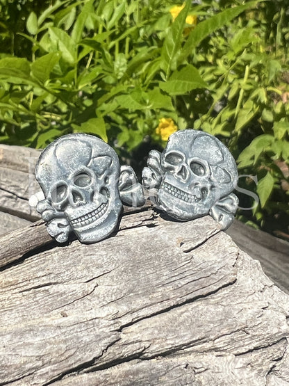 Skull Crossbones Cufflinks