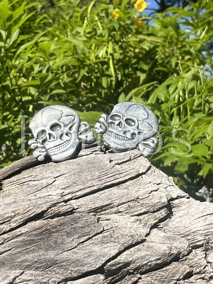 Skull Crossbones Cufflinks