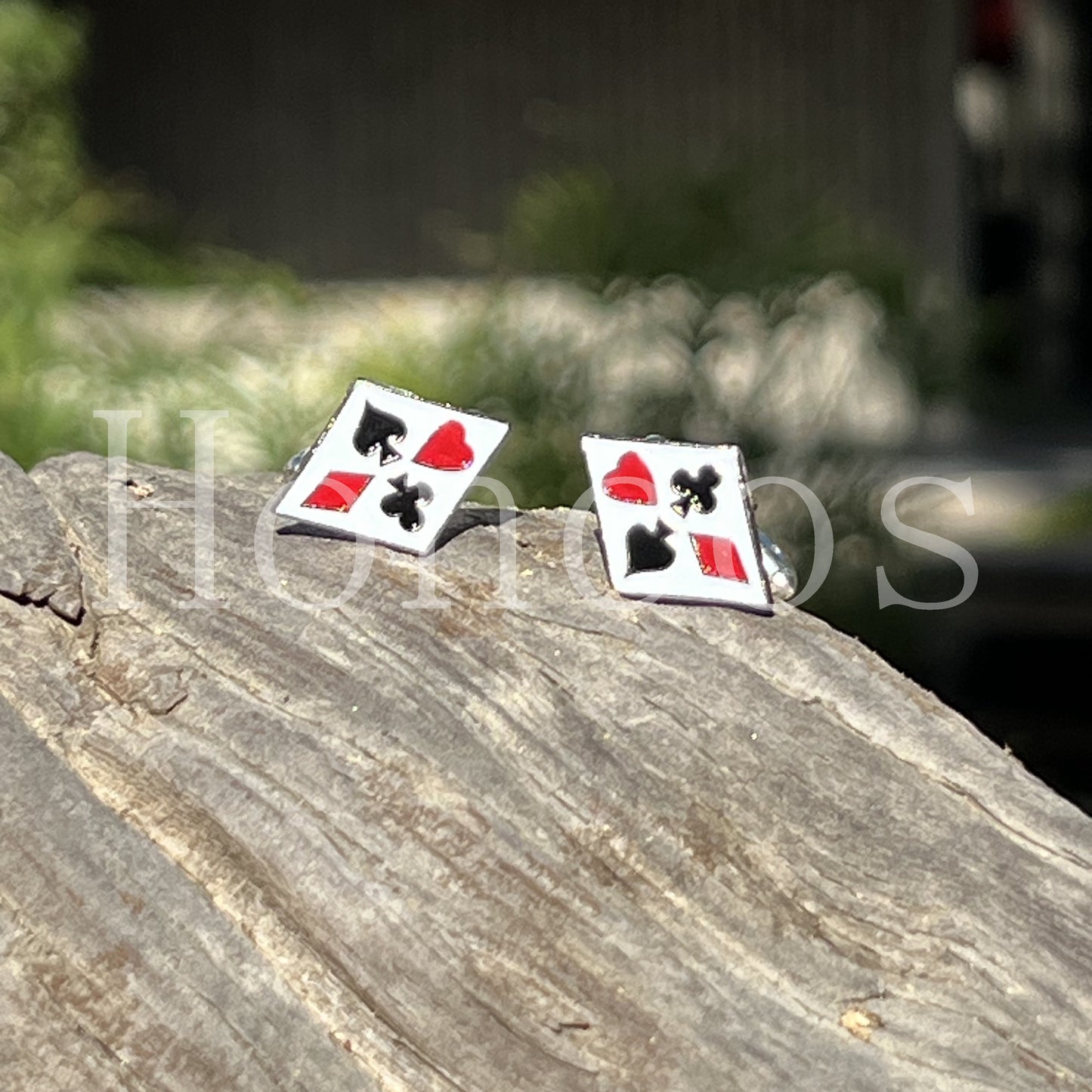 Card All Suits Cufflinks