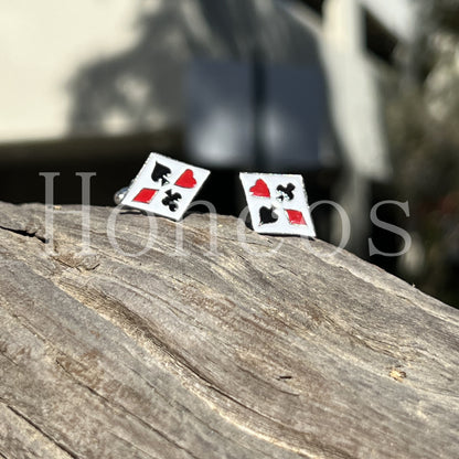 Card All Suits Cufflinks