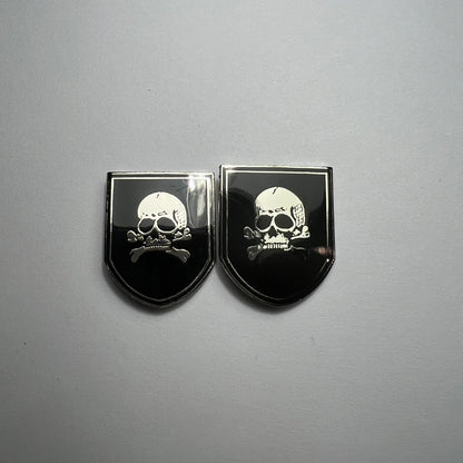 Shield with Skull and Crossbones Cufflinks