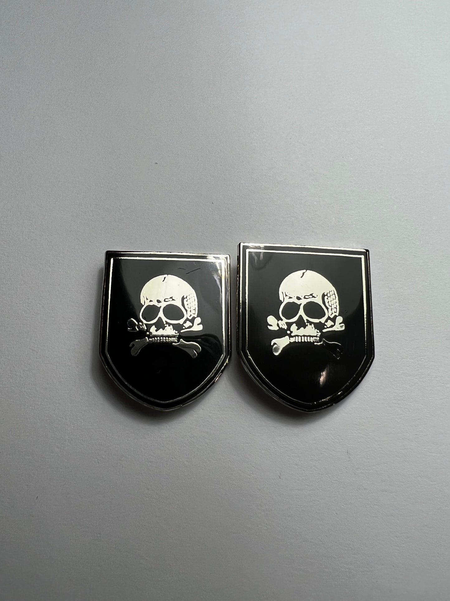 Shield with Skull and Crossbones Cufflinks