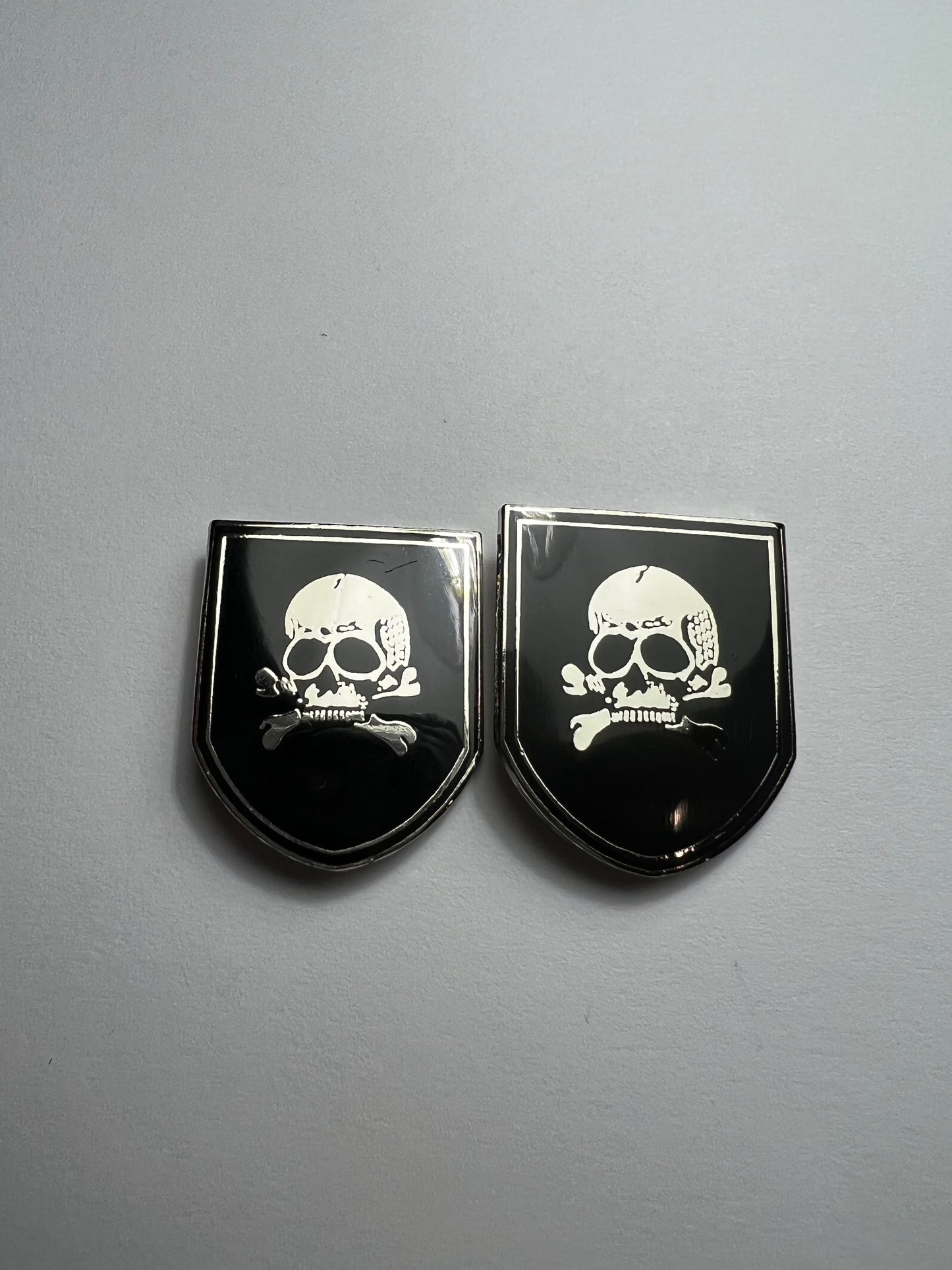 Shield with Skull and Crossbones Cufflinks