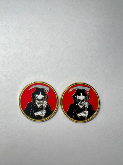 Skull Grim Reaper Cufflinks