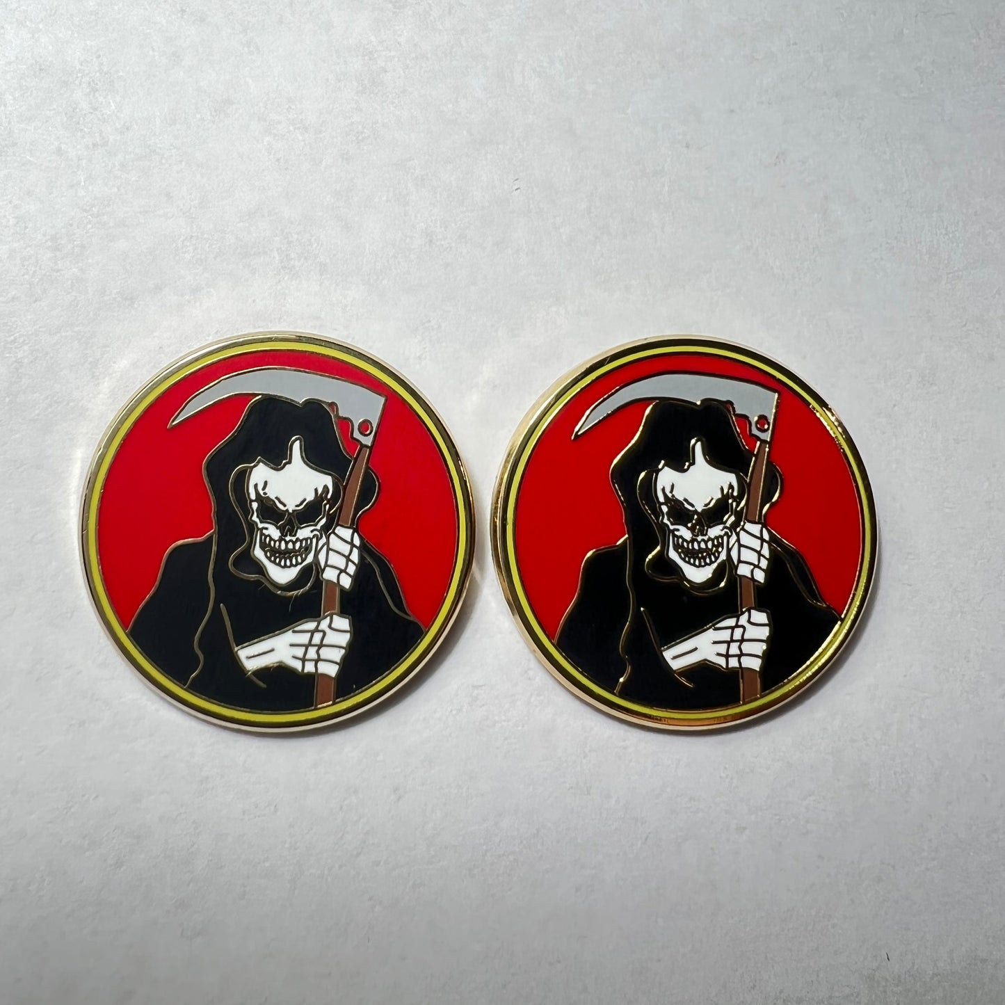 Skull Grim Reaper Cufflinks