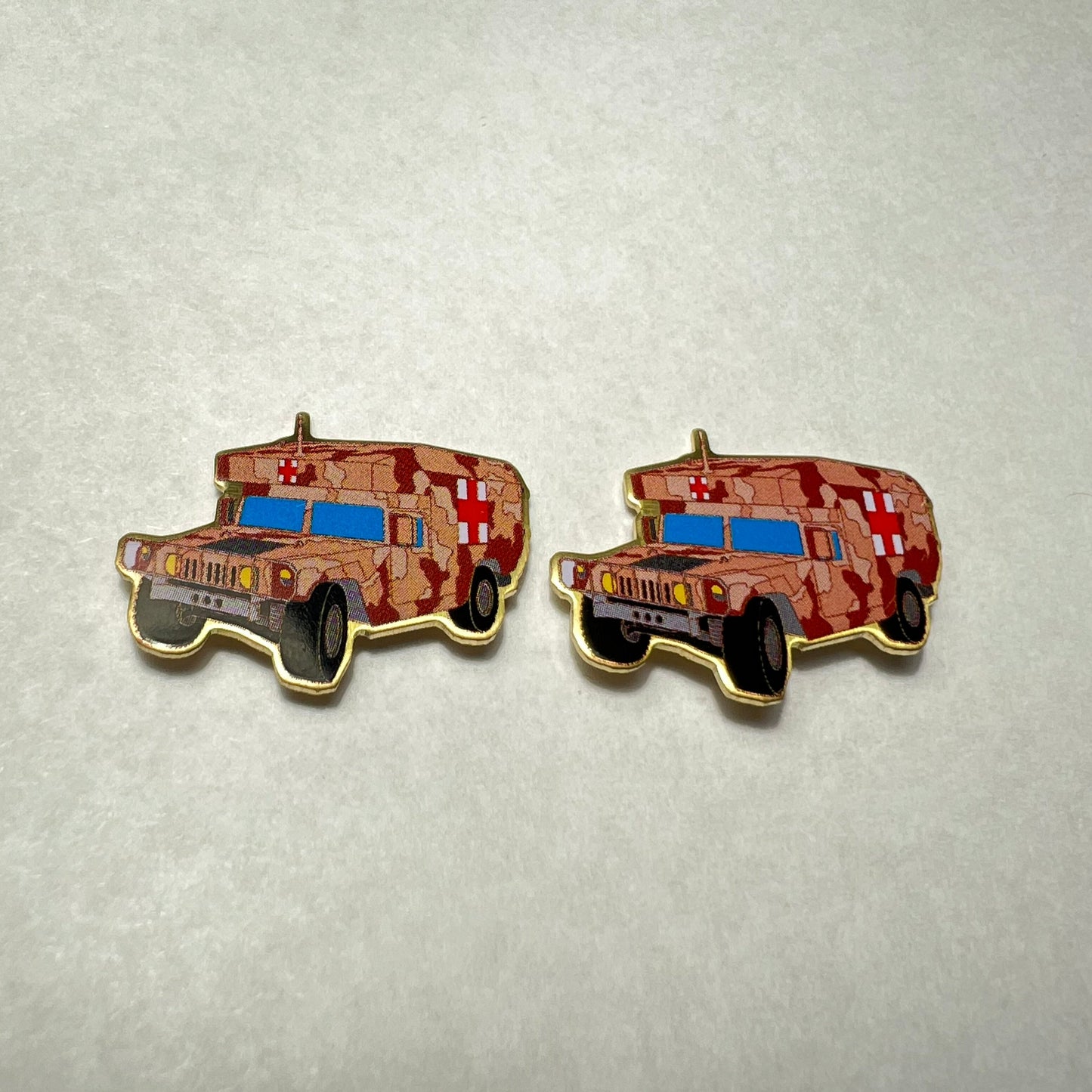 Humvee Ambulance Cufflinks