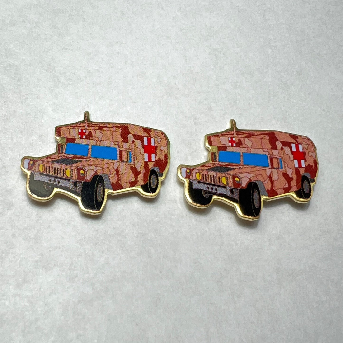 Humvee Ambulance Cufflinks