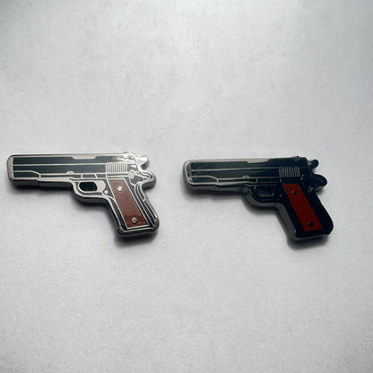 Handguns .38 Caliber Pistol Cufflinks