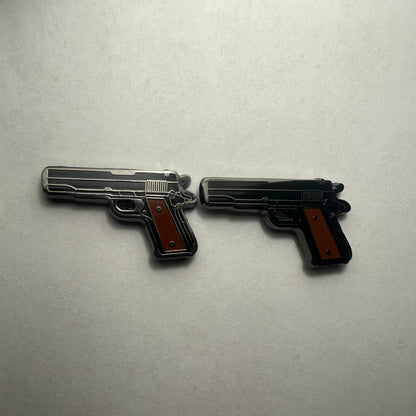 Handguns .38 Caliber Pistol Cufflinks