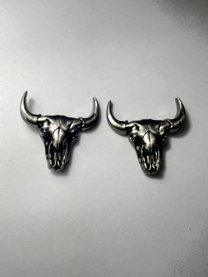 Skull Bull Head Cufflinks