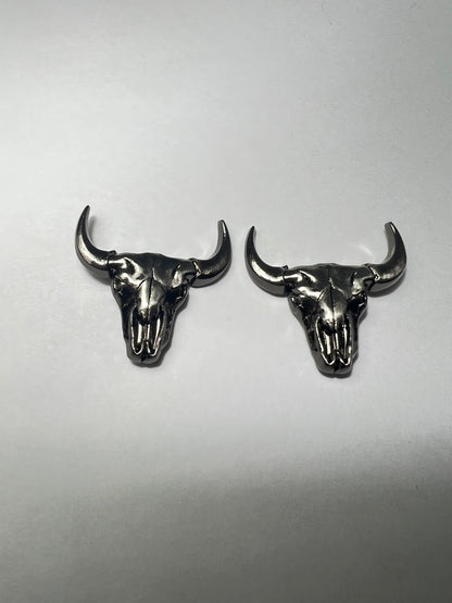 Skull Bull Head Cufflinks