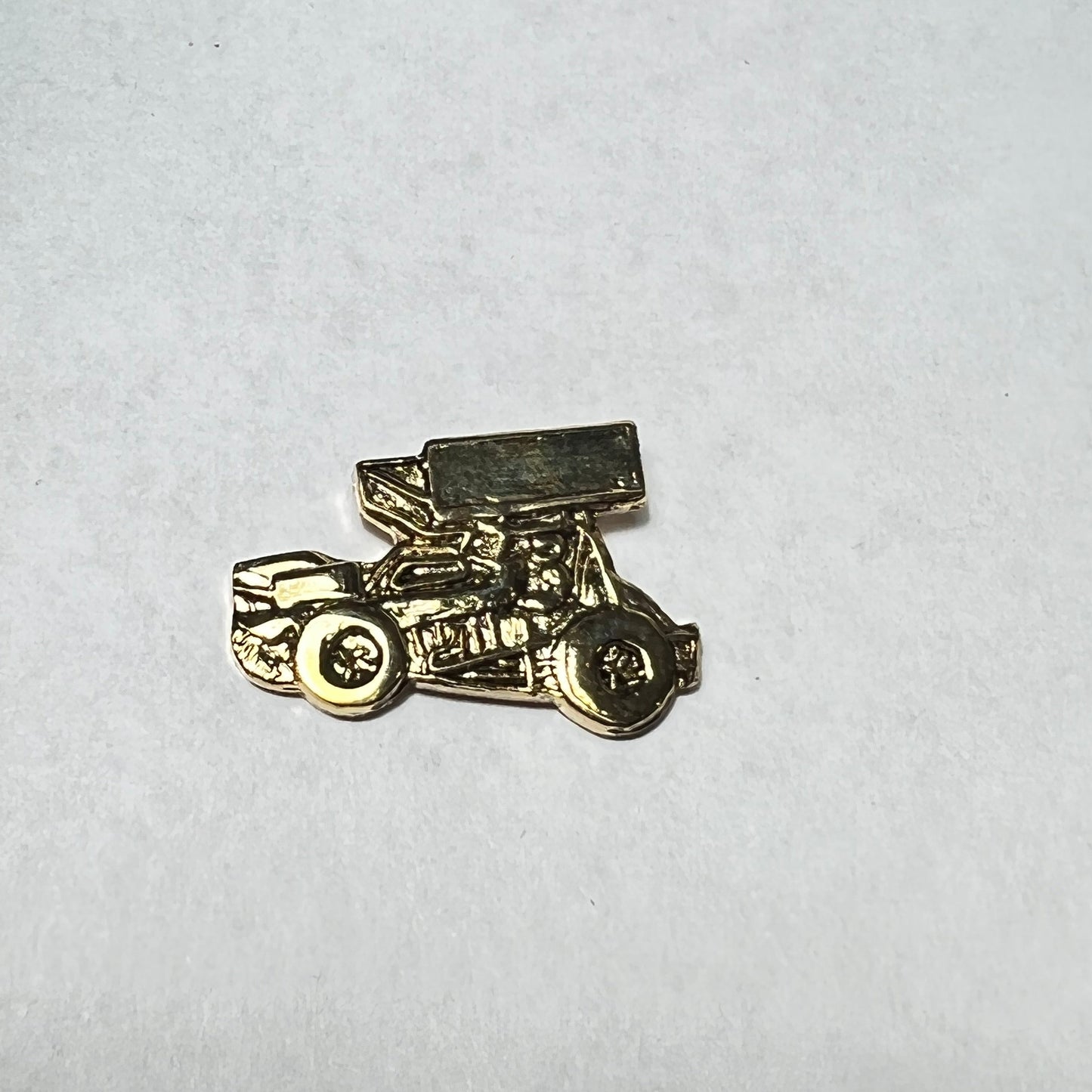 Gold Sprint Car Pins