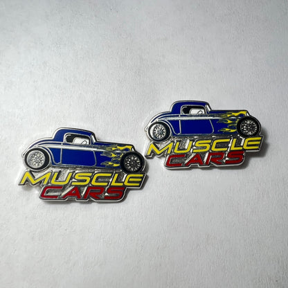 Street Rods Muscle Car Cufflinks