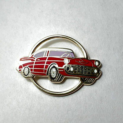 1957 Chevrolet Coupe Circle Pins