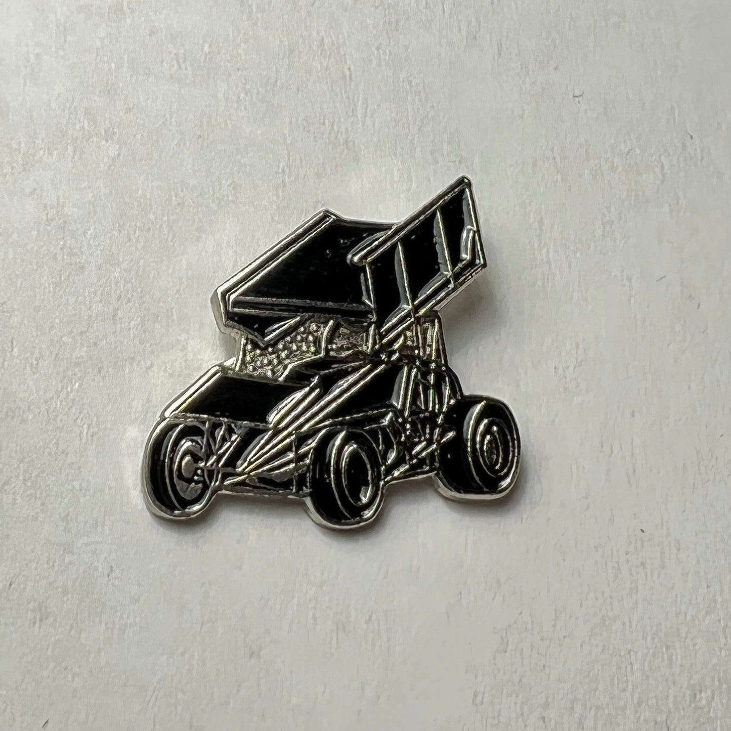 Black Sprint Car Wing Cufflinks