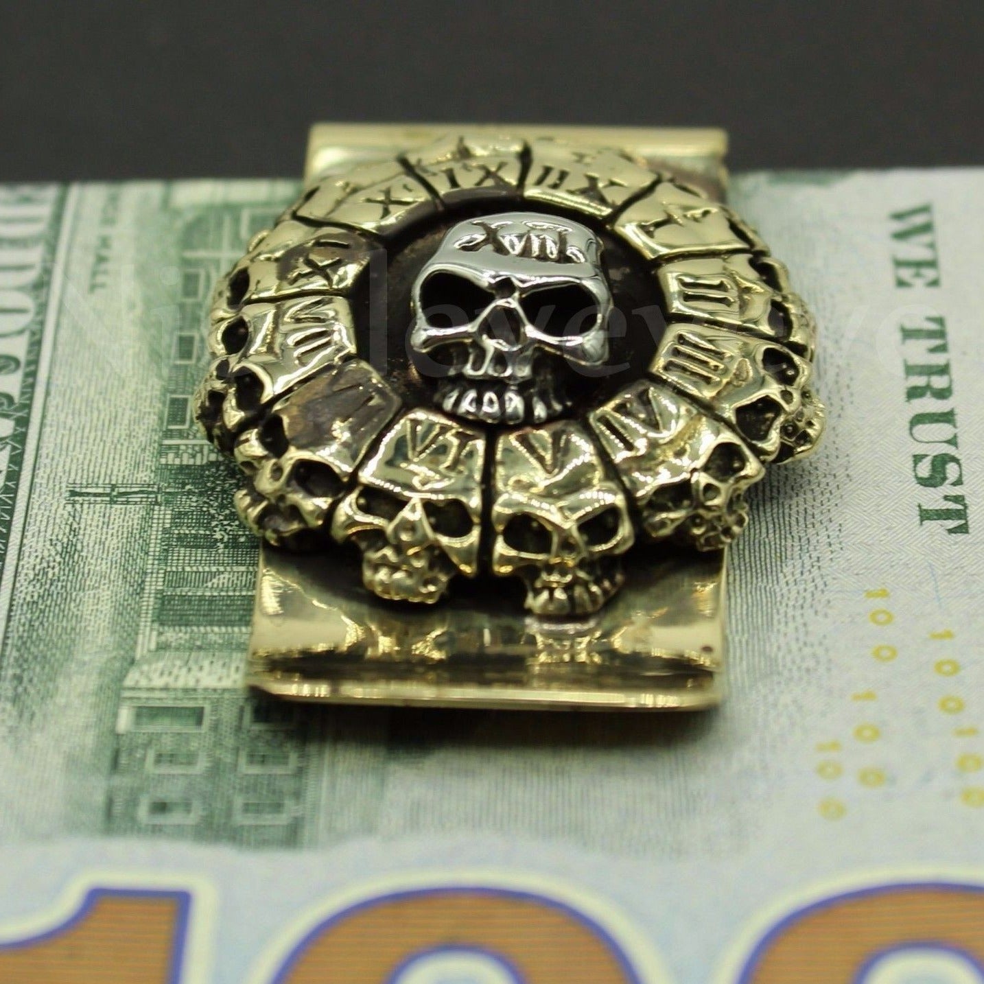 Skull Money Clips