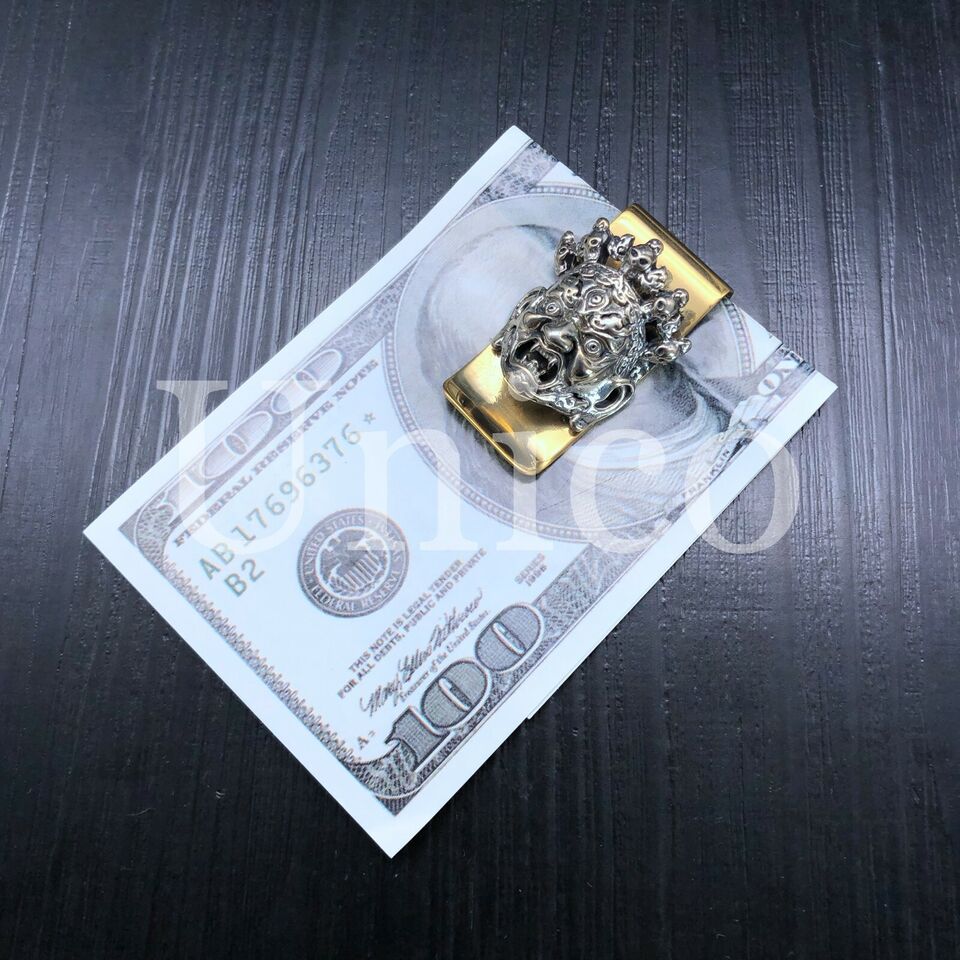 Evil Head Money Clips