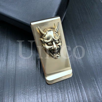 Skull Evil Head Money Clips