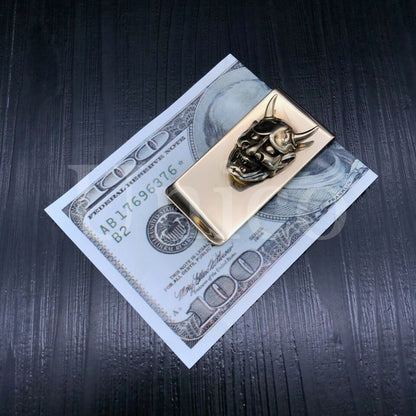 Skull Evil Head Money Clips